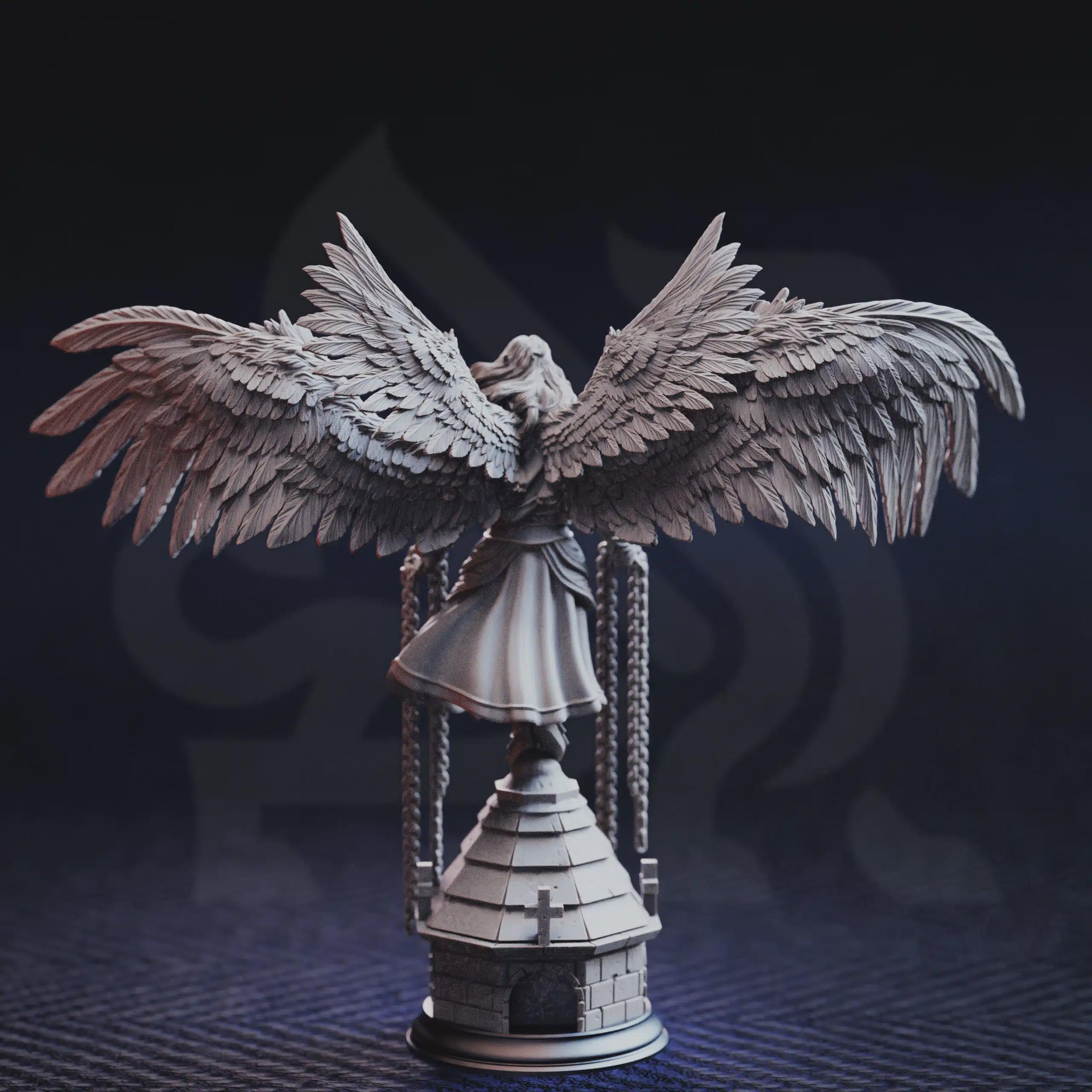 Varathos – Warden of Syelden | Fantasy D&D Miniature | Hero, Villain or NPC, Resin Model
