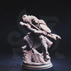 Achtum of the Meadow – Renmaeth Ranger | Fantasy D&D Miniature | Hero, Villain or NPC, Resin Model