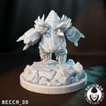Kaijumon Regice | Resin Miniatures | Pokémon Kaiju Fusion Collectibles