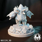 Kaijumon Regice | Resin Miniatures | Pokémon Kaiju Fusion Collectibles