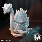 Kaijumon Lapras & GMAX Lapras | Resin Miniatures | Pokémon Kaiju Fusion Collectibles