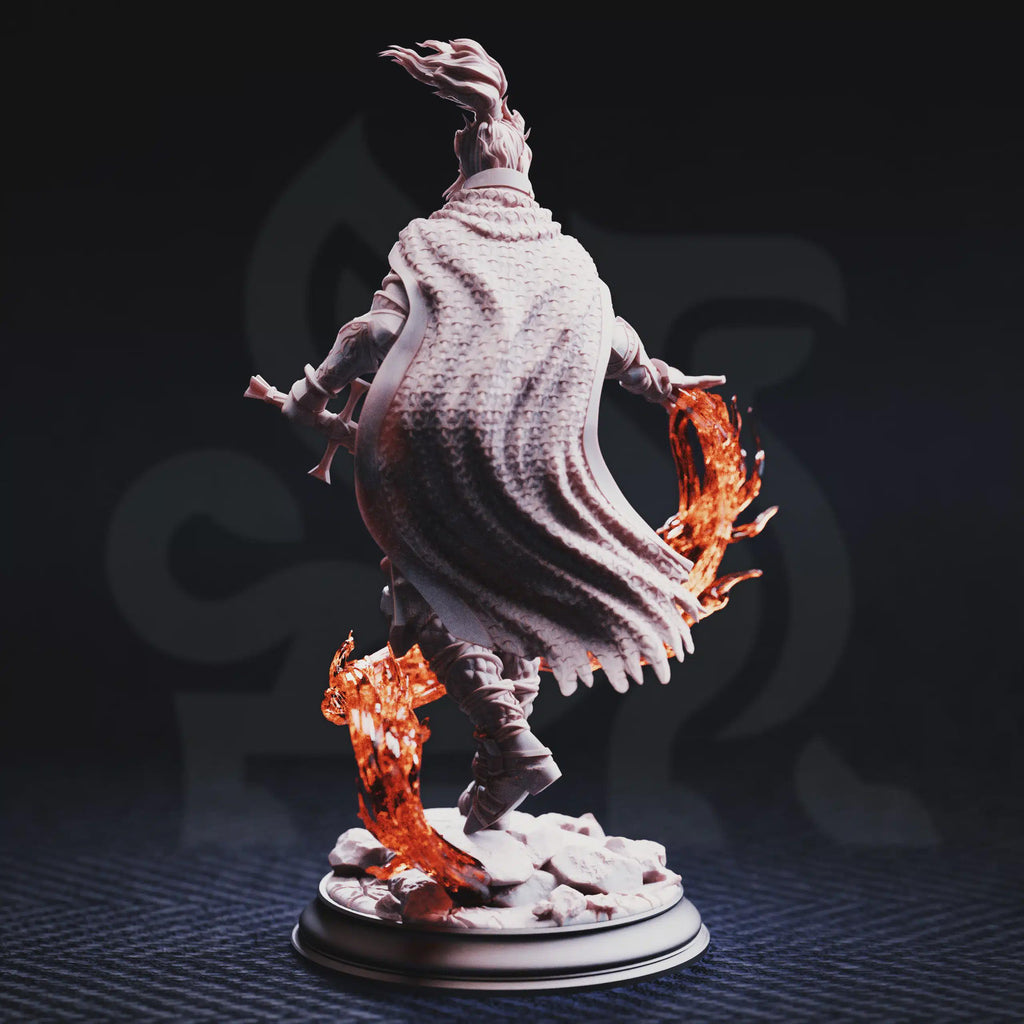 Selrina – Battlemage of Tharanais | Fantasy D&D Miniature | Hero, Villain or NPC, Resin Model
