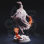 Selrina – Battlemage of Tharanais | Fantasy D&D Miniature | Hero, Villain or NPC, Resin Model
