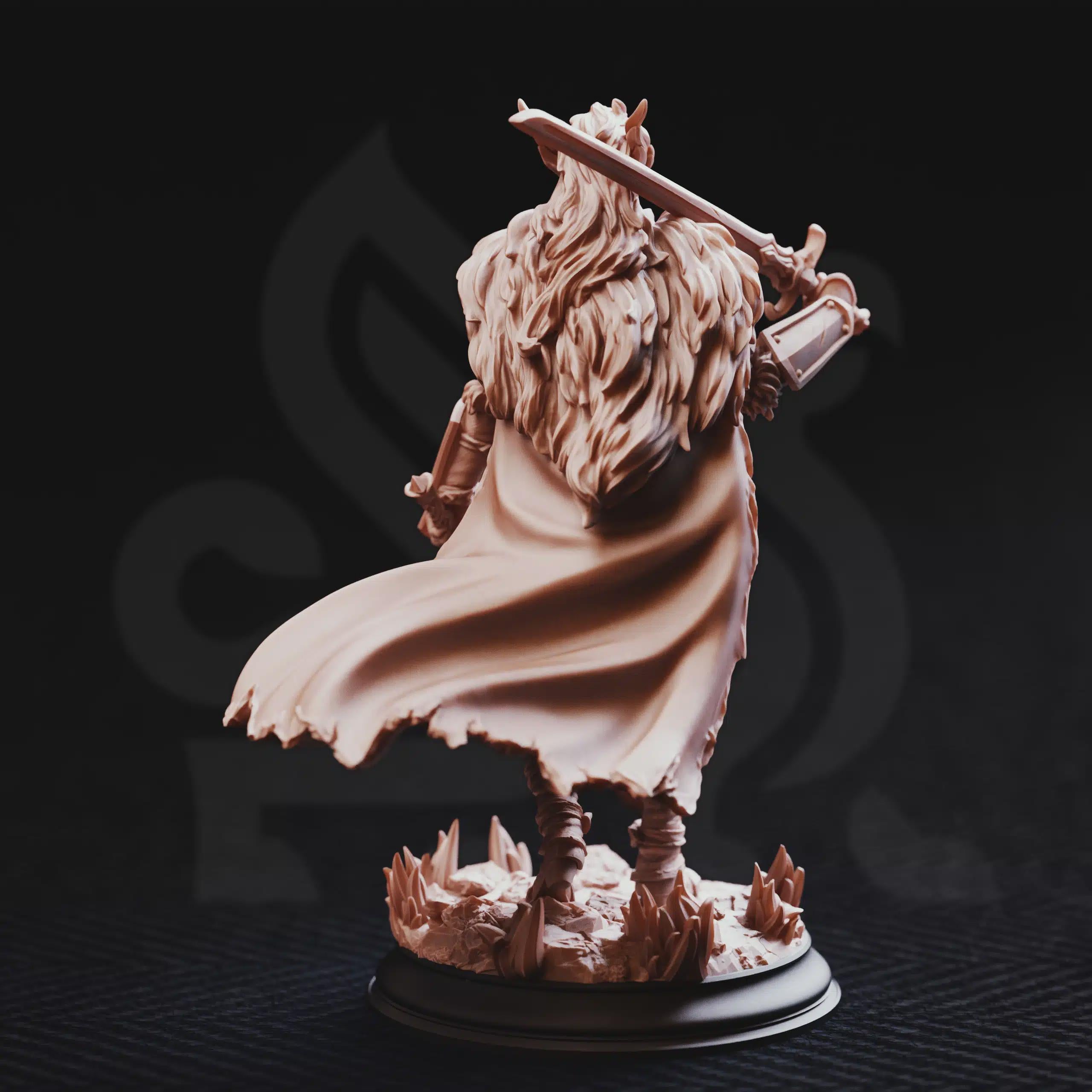 Estelia – Renegade Golden Griffin | Fantasy D&D Miniature | Hero, Villain or NPC, Resin Model