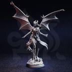 Luxuria of the Second – Devil of Lust and Hatred | Fantasy D&D Miniature | Hero, Villain or NPC, Resin Model