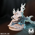 Kaijumon Oshawott, Dewott, Samurott & Mega Samurott | Resin Miniatures | Pokémon Kaiju Fusion Collectibles