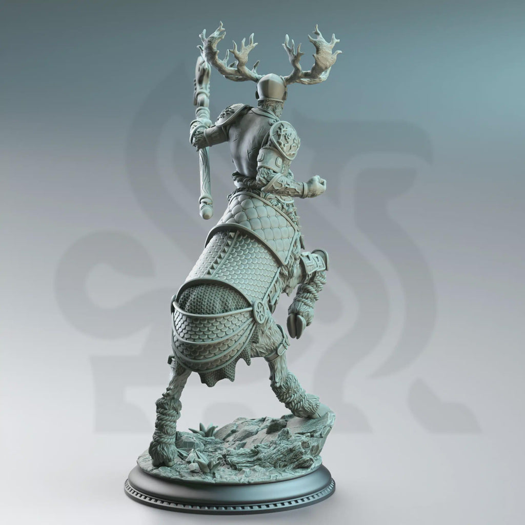 Gungnir of House Jernbark – Centaur Noble | Fantasy Monster Miniature | D&D Creature, Boss Enemy, Resin Model