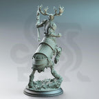 Gungnir of House Jernbark – Centaur Noble | Fantasy Monster Miniature | D&D Creature, Boss Enemy, Resin Model