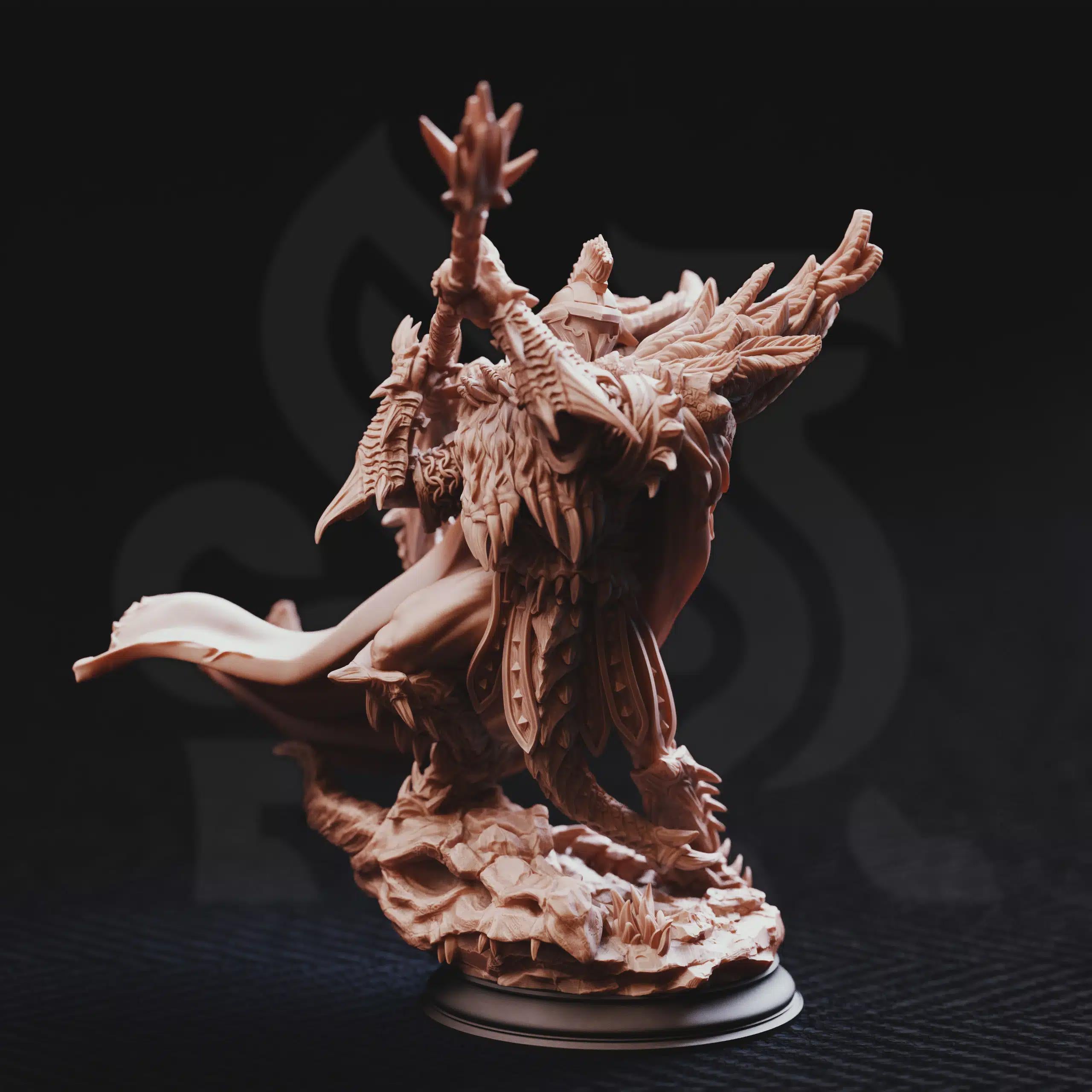 Wolfgang the World Shaker – Monster Hunter | Fantasy D&D Miniature | Hero, Villain or NPC, Resin Model