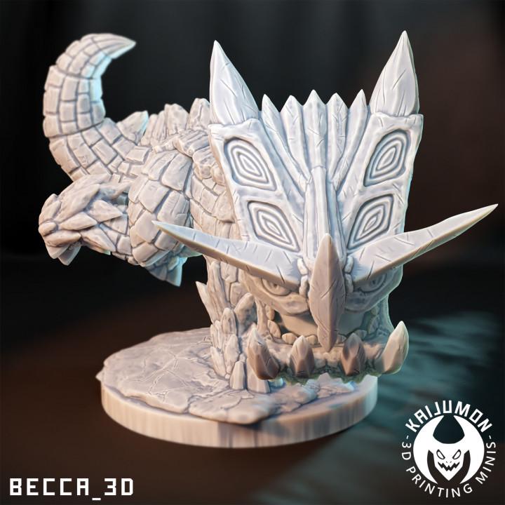 Kaijumon Shieldon & Bastiodon | Resin Miniatures | Pokémon Kaiju Fusion Collectibles
