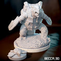 Kaijumon Tirtouga & Carracosta  | Resin Miniatures | Pokémon Kaiju Fusion Collectibles