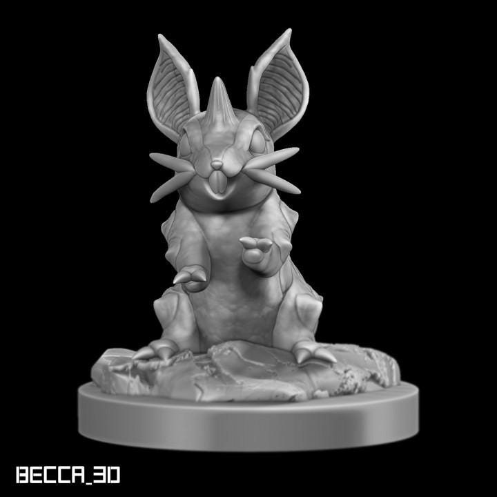 Kaijumon Nidoran Evoloution Line | Resin Miniatures | Pokémon Kaiju Fusion Collectibles