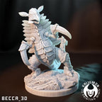 Kaijumon Anorith & Armaldo | Resin Miniatures | Pokémon Kaiju Fusion Collectibles