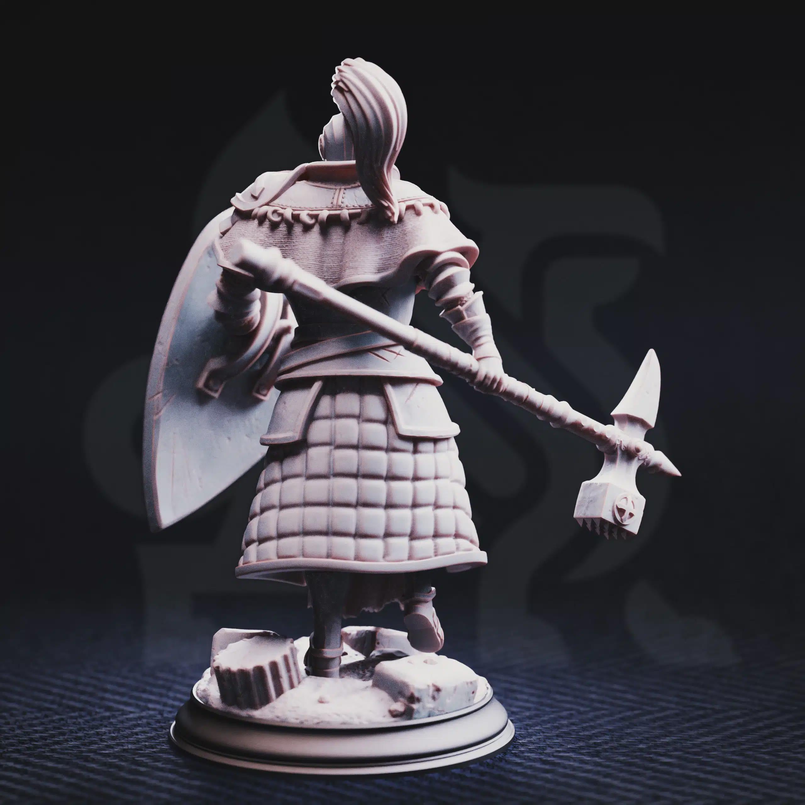 Jeremus of Jochenia – Hammer of Horauthin | Fantasy D&D Miniature | Hero, Villain or NPC, Resin Model