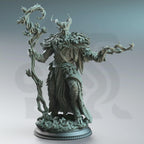 Old Barkhorn – Satyr Druid | Fantasy D&D Miniature | Hero, Villain or NPC, Resin Model