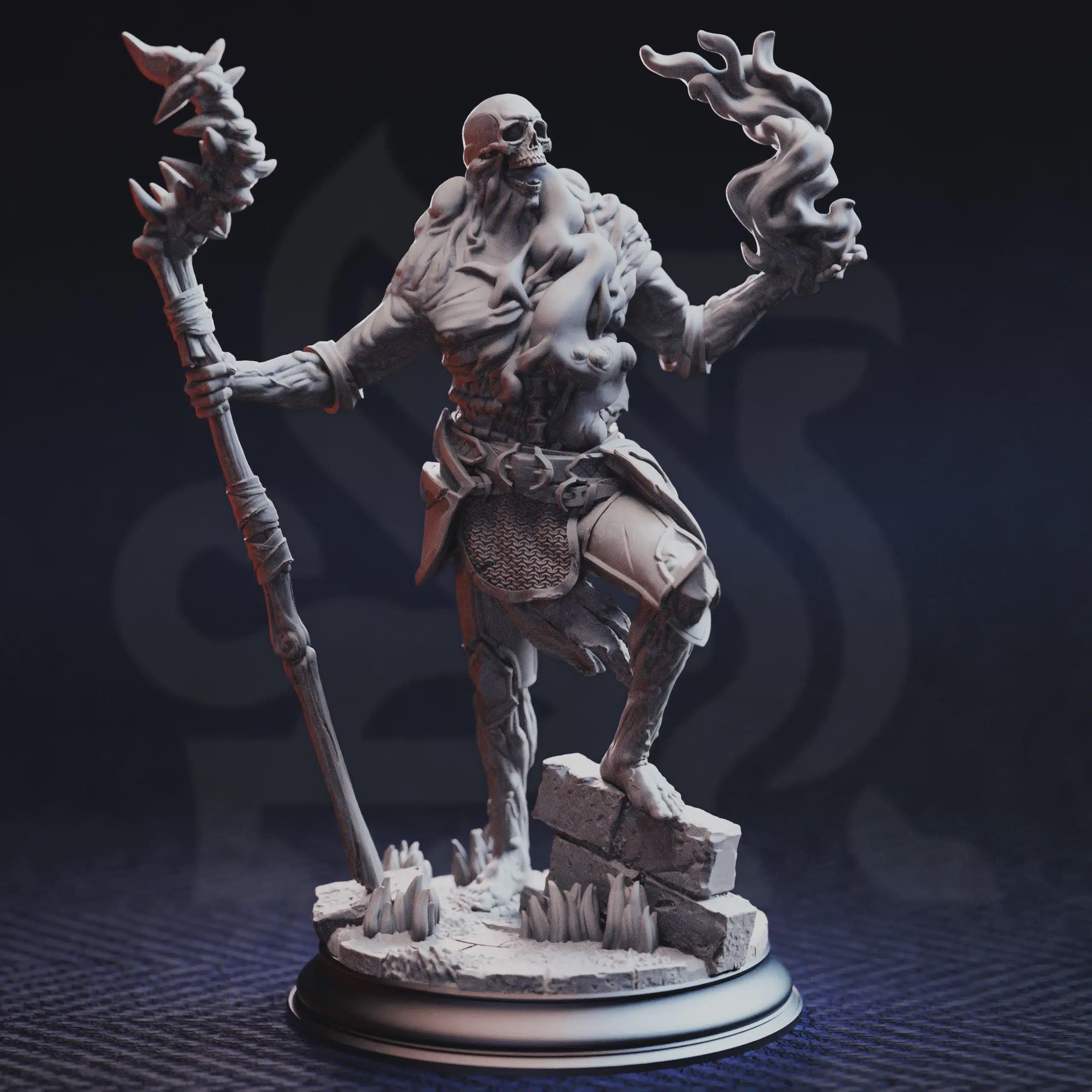 The Plagueborne – 3 Plague Carriers | Fantasy D&D Miniature | Hero, Villain or NPC, Resin Model