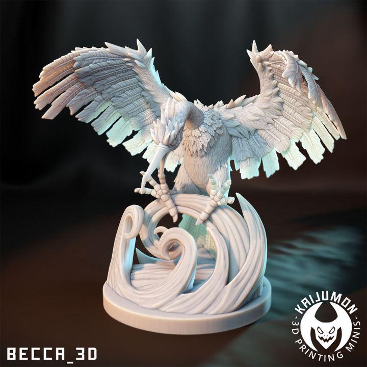 Kaijumon Spearow & Fearow | Resin Miniatures | Pokémon Kaiju Fusion Collectibles