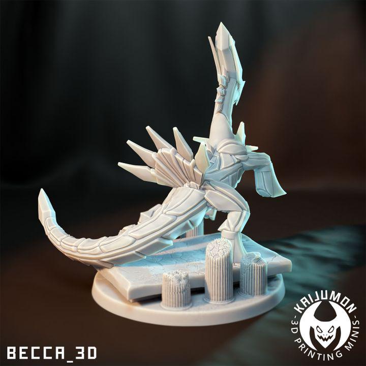 Kaijumon Dialga | Resin Miniatures | Pokémon Kaiju Fusion Collectibles
