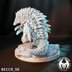 Kaijumon Sandshrew & Sandslash (Kanto and Alolan Forms)  | Resin Miniatures | Pokémon Kaiju Fusion Collectibles