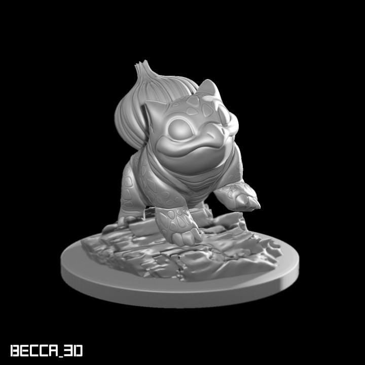 Kaijumon – Bulbasaur, Ivysaur, Venusaur, Mega Venusaur & GMAX Venusaur | Resin Miniatures | Pokémon Kaiju Fusion Collectibles