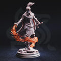 Selrina – Battlemage of Tharanais | Fantasy D&D Miniature | Hero, Villain or NPC, Resin Model