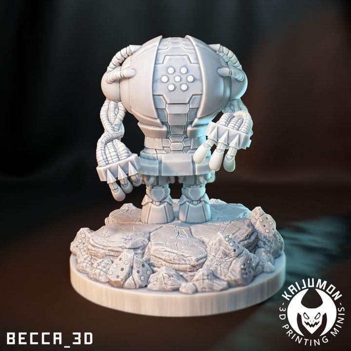 Kaijumon Registeel | Resin Miniatures | Pokémon Kaiju Fusion Collectibles