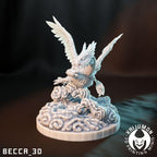 Kaijumon Latios & Latias | Resin Miniatures | Pokémon Kaiju Fusion Collectibles