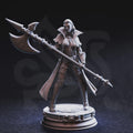 Vika “Doll Lips” – Half-Orc Interrogator | Fantasy D&D Miniature | Hero, Villain or NPC, Resin Model