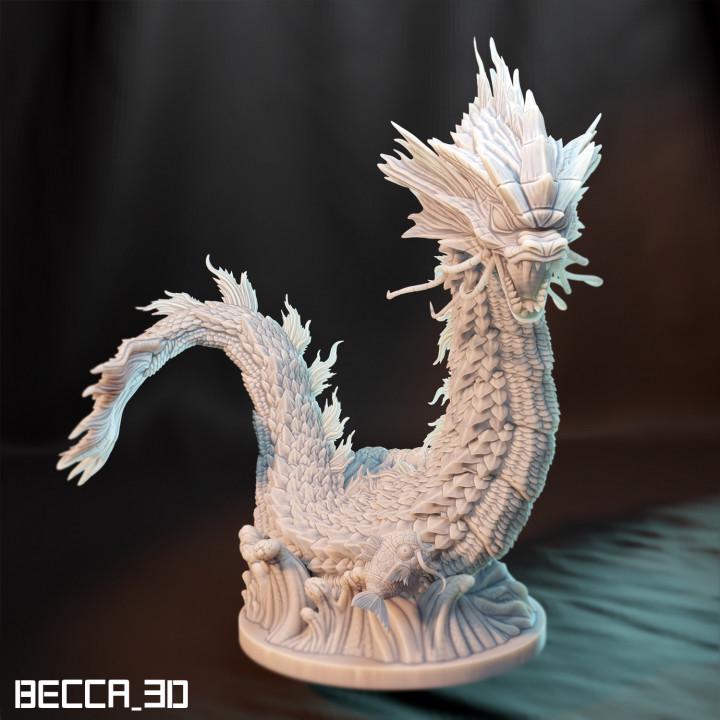 Kaijumon – Magikarp, Gyarados & Mega Gyarados | Resin Miniatures | Pokémon Kaiju Fusion Collectibles