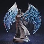 Vitria – Prismatic Angel | Fantasy D&D Miniature | Hero, Villain or NPC, Resin Model