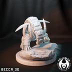 Kaijumon  Phanpy, Donphan, Great Tusk &amp; Iron Treads | Resin Miniatures | Pokémon Kaiju Fusion Collectibles