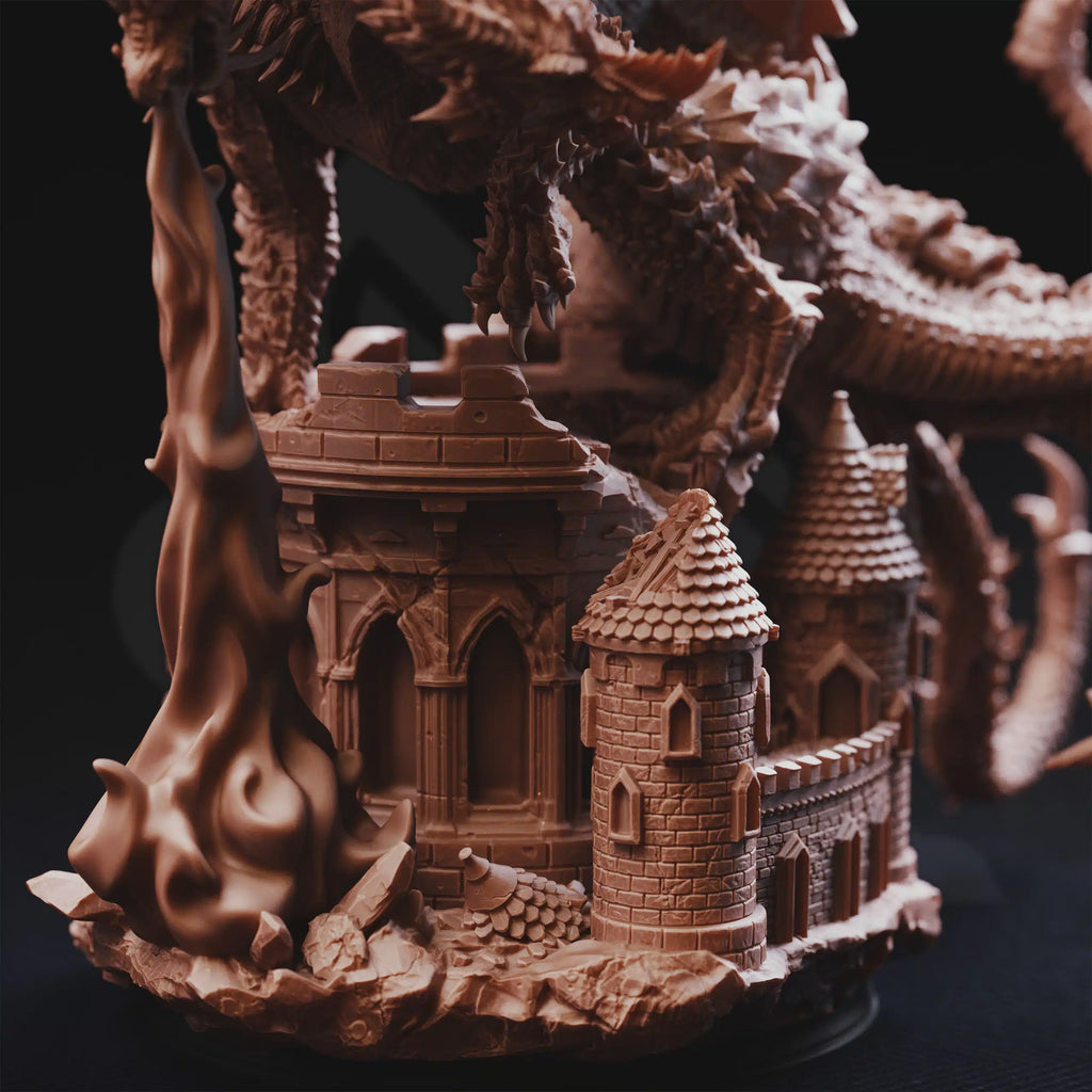 Pentelia – Mother of All Dragons | Fantasy Monster Miniature | D&D Creature, Boss Enemy, Resin Model