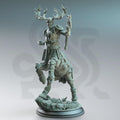 Gungnir of House Jernbark – Centaur Noble | Fantasy Monster Miniature | D&D Creature, Boss Enemy, Resin Model