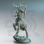 Gungnir of House Jernbark – Centaur Noble | Fantasy Monster Miniature | D&D Creature, Boss Enemy, Resin Model