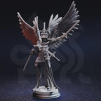 Caerian the Inevitable – Angel of Death | Fantasy D&D Miniature | Hero, Villain or NPC, Resin Model