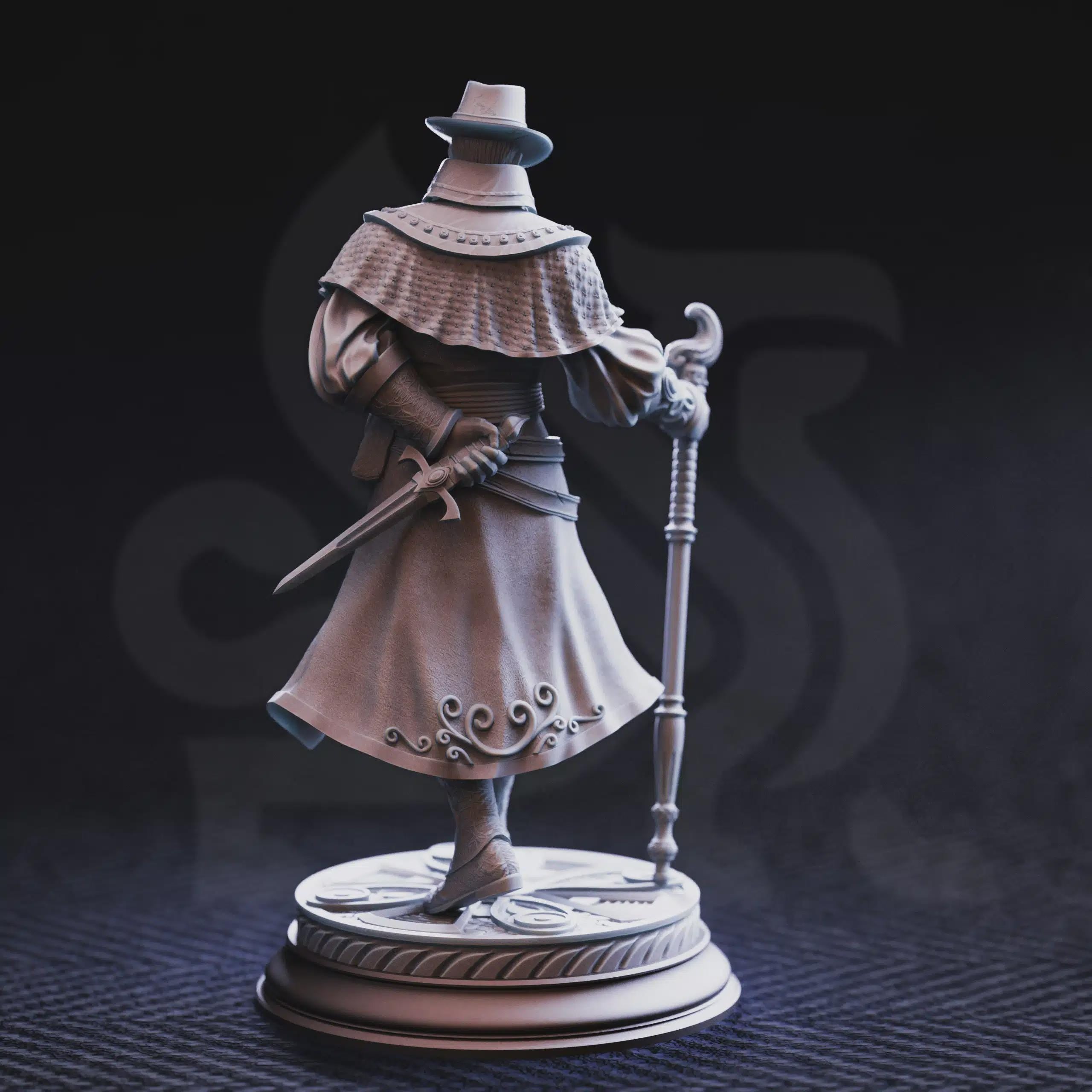 Ernest “Flip-Flop” Dodd - Streetwise Rogue Miniature  | Fantasy D&D Miniature | Hero, Villain or NPC, Resin Model