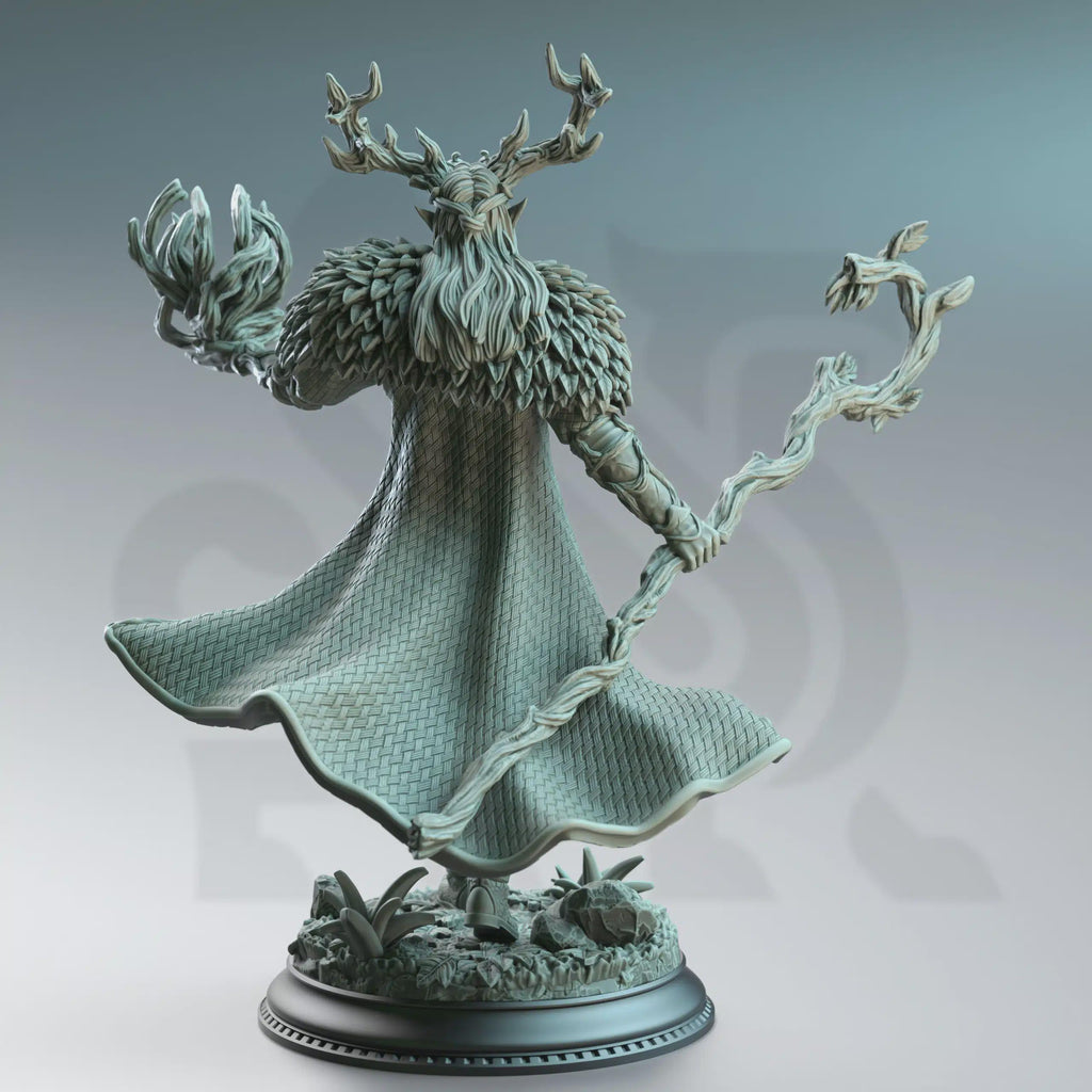 Pontifax the Emerald Eyed – Fey Court Wizard | Fantasy D&D Miniature | Hero, Villain or NPC, Resin Model