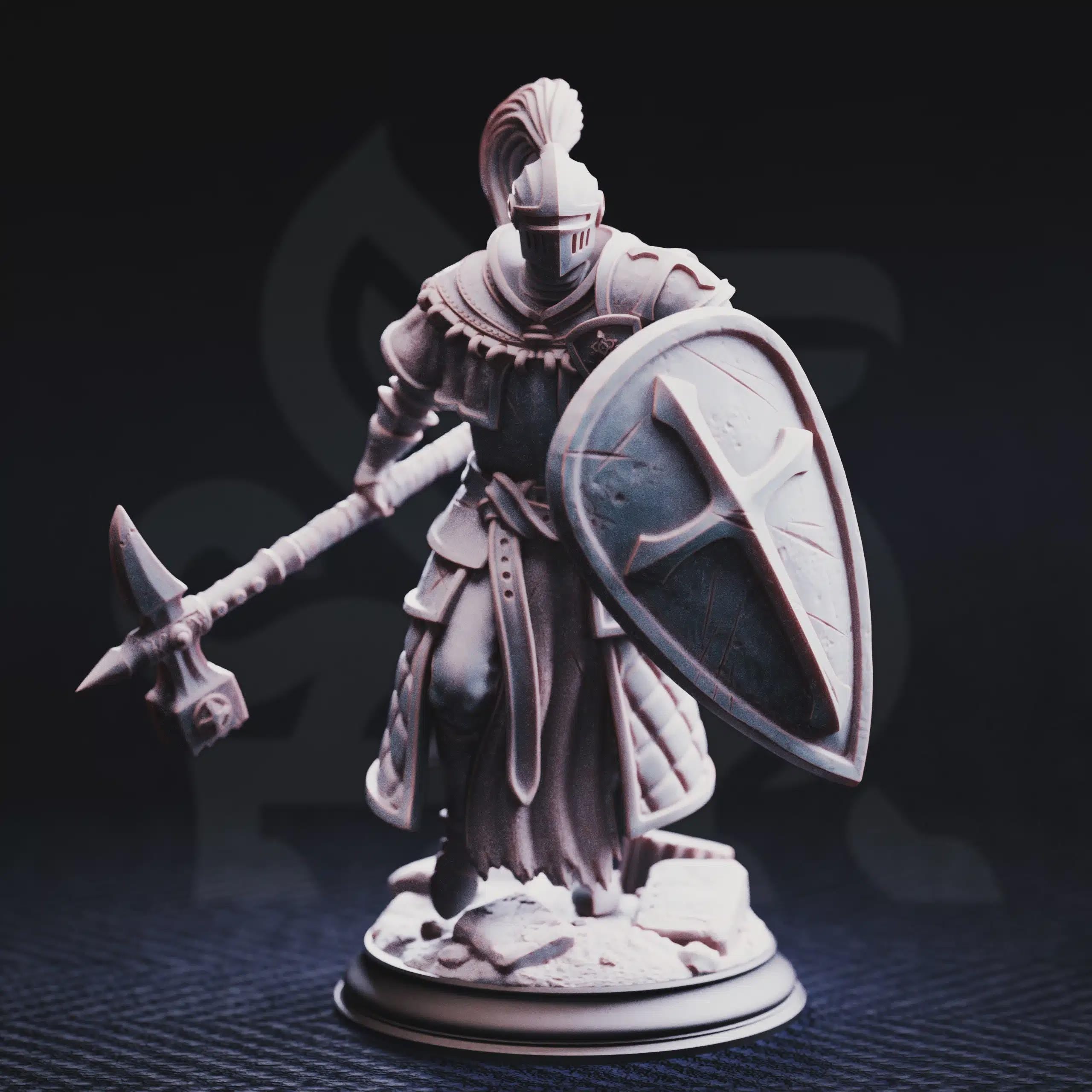 Jeremus of Jochenia – Hammer of Horauthin | Fantasy D&D Miniature | Hero, Villain or NPC, Resin Model