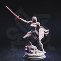 Hitalia – Paladin of Glanion | Fantasy D&D Miniature | Hero, Villain or NPC, Resin Model